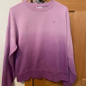 purple ombré champion crew